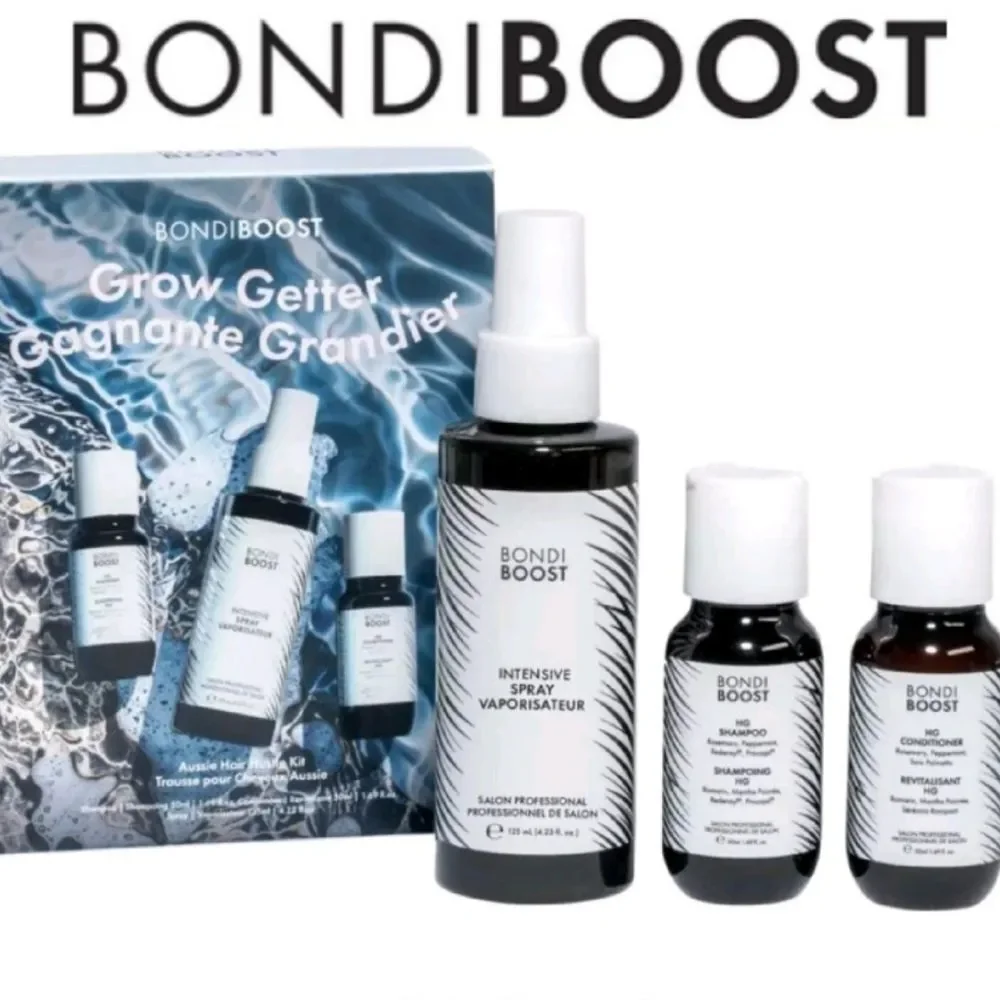 Bondi Boost Grow Getter Gagnante Grandier Aussie Hair Hustle Kit‎